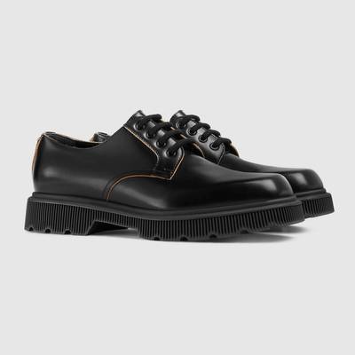 GUCCI Men's lace-up shoe with Double G outlook