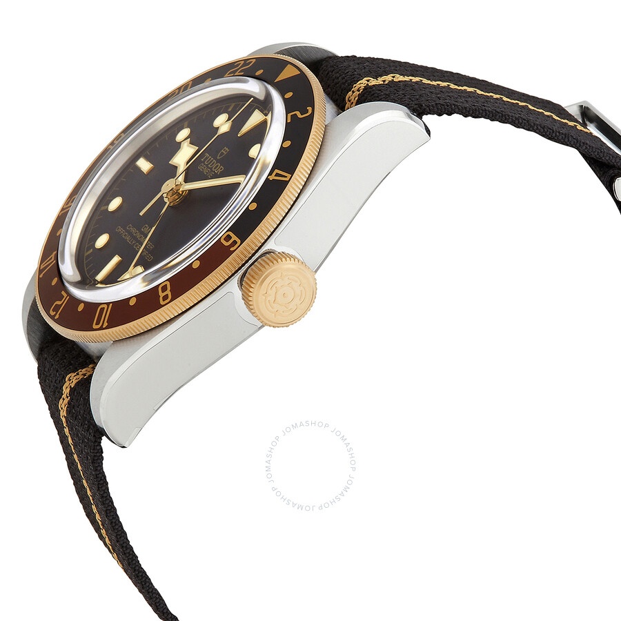 Tudor Black Bay Automatic Chronometer Black Dial Root Beer Bezel Men's Watch M79833MN-0004 - 2