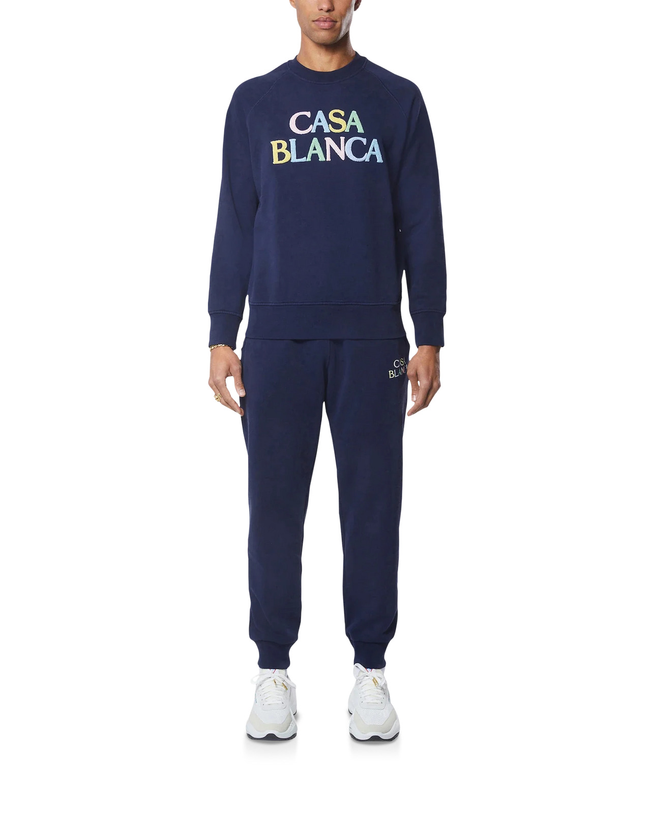 Navy Logo Sweatpant - 2