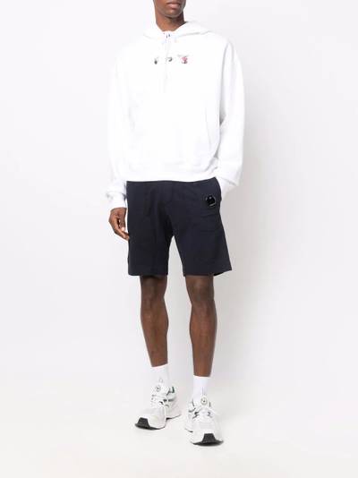 C.P. Company Lens-detail cotton shorts outlook