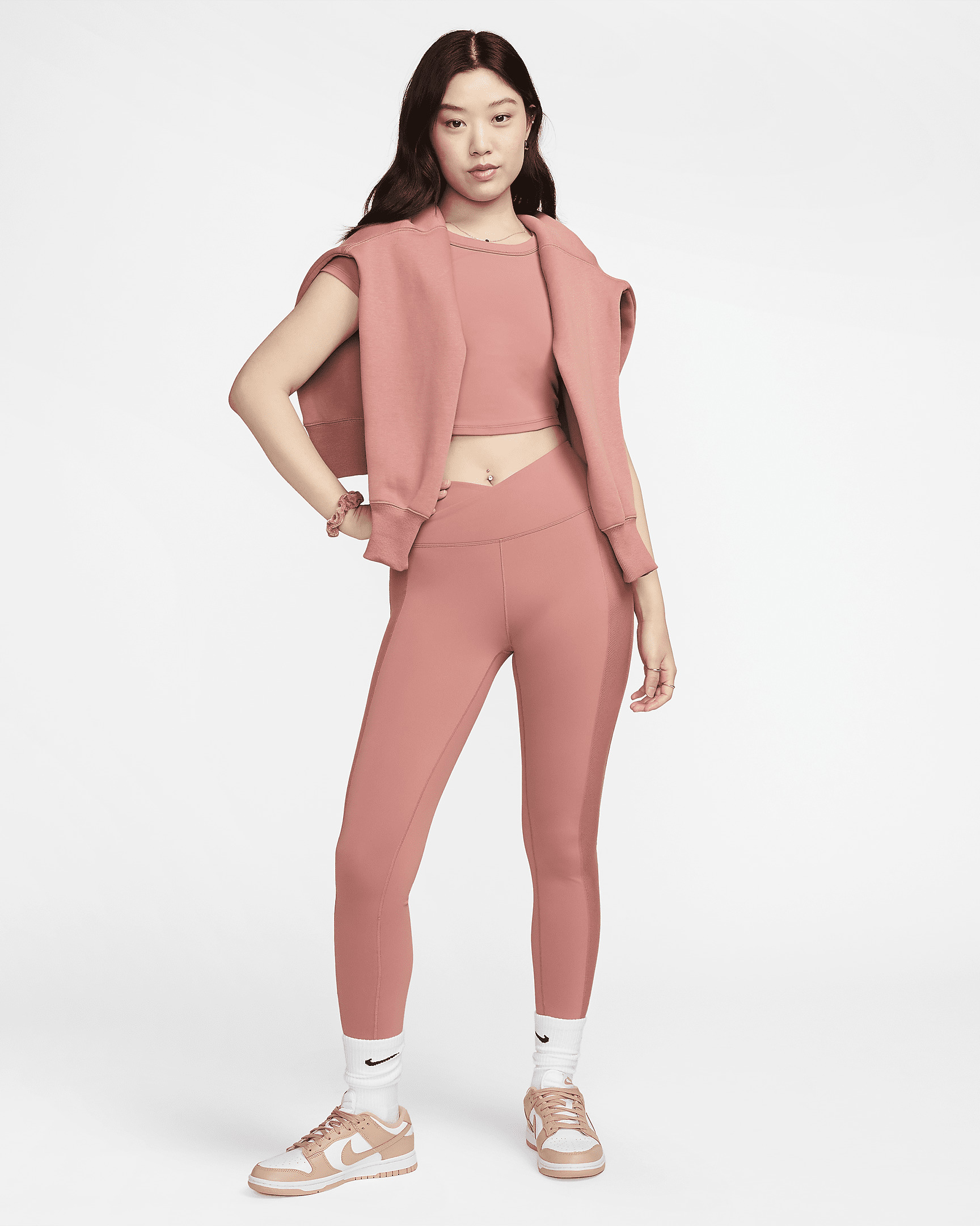 Nike One Wrap Women's High-Waisted 7/8 Leggings - 7