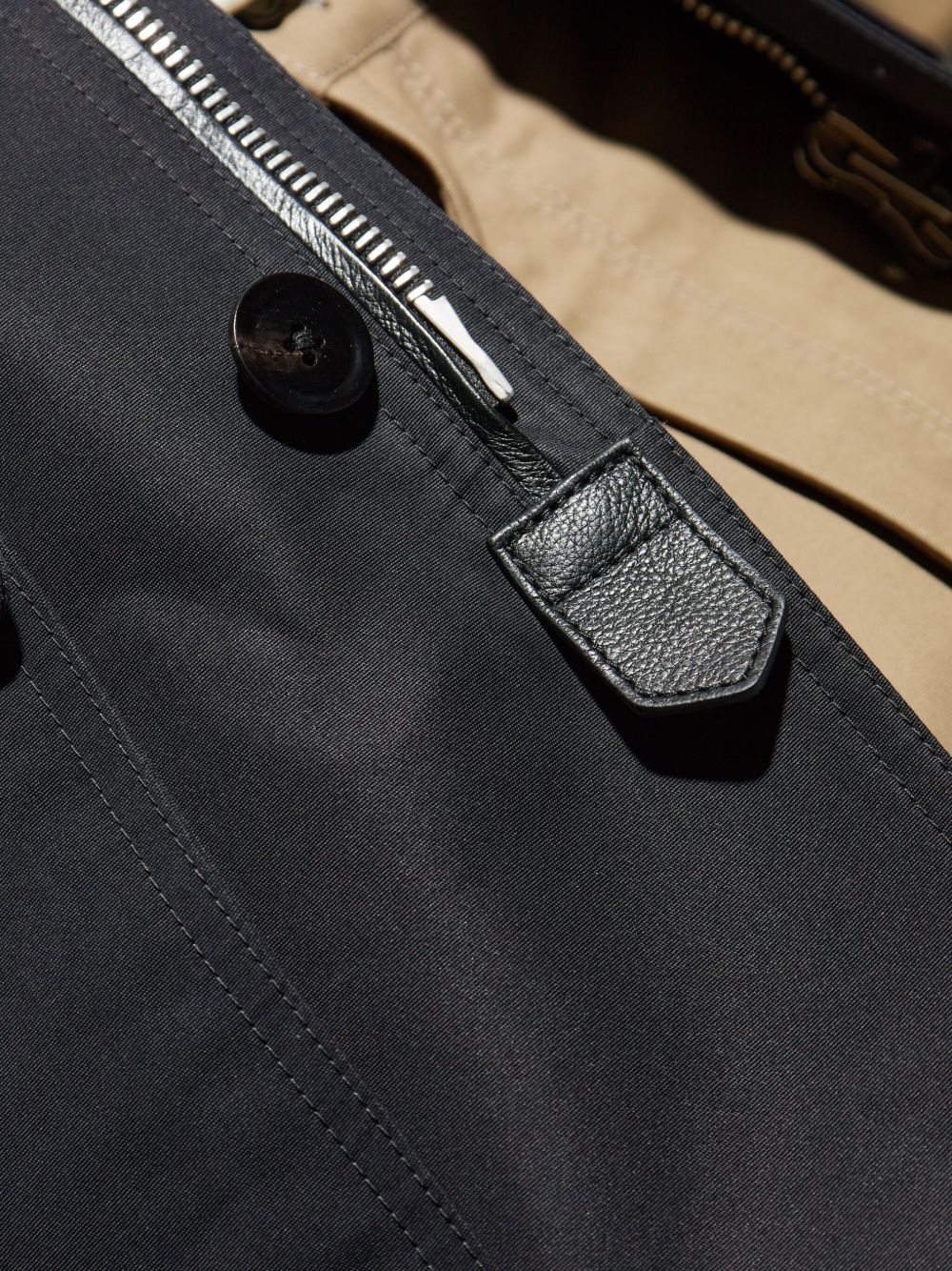 stand collar jacket - 5