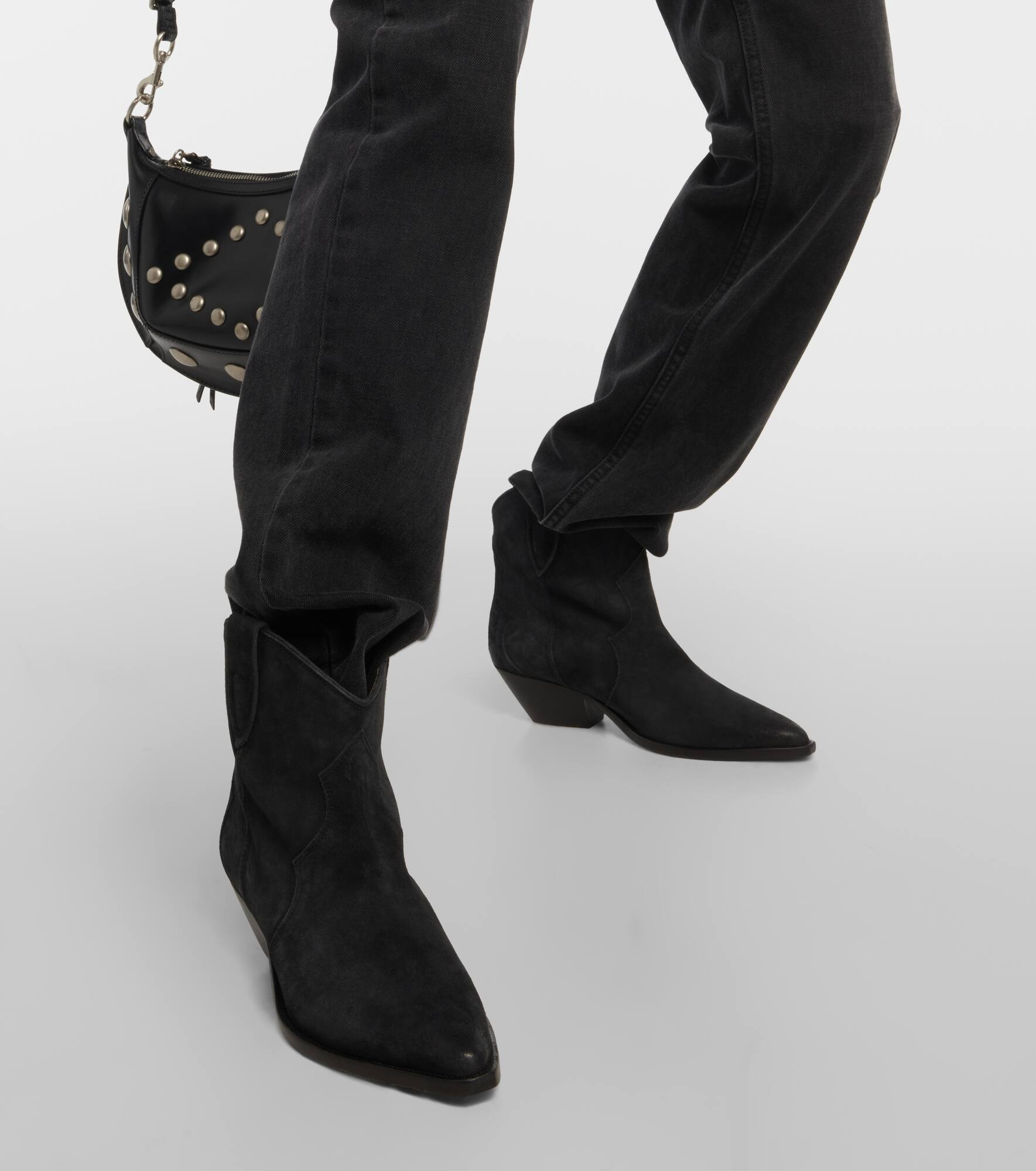 Dewina suede ankle boots - 4