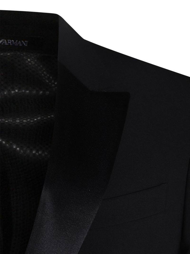 satin-trim suit 4