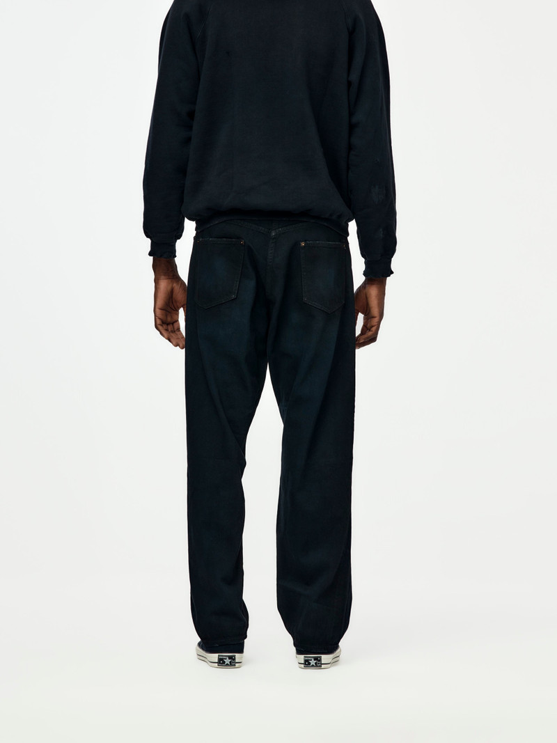 A.PRESSE X UNION NO.22 WIDE DENIM PANTS (BLACK) 4