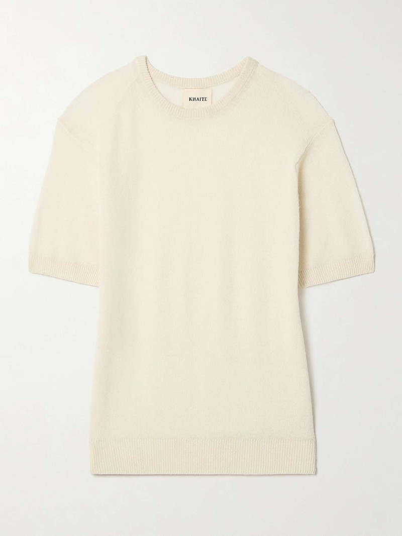 Pierre cashmere-blend T-shirt - 1
