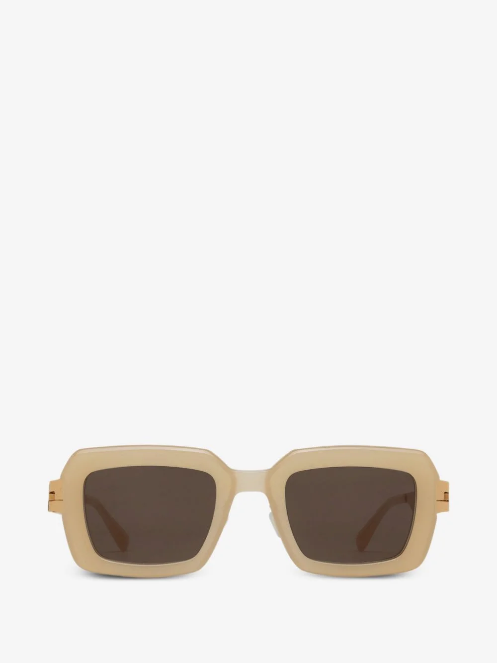 Una rectangle-frame sunglasses - 1