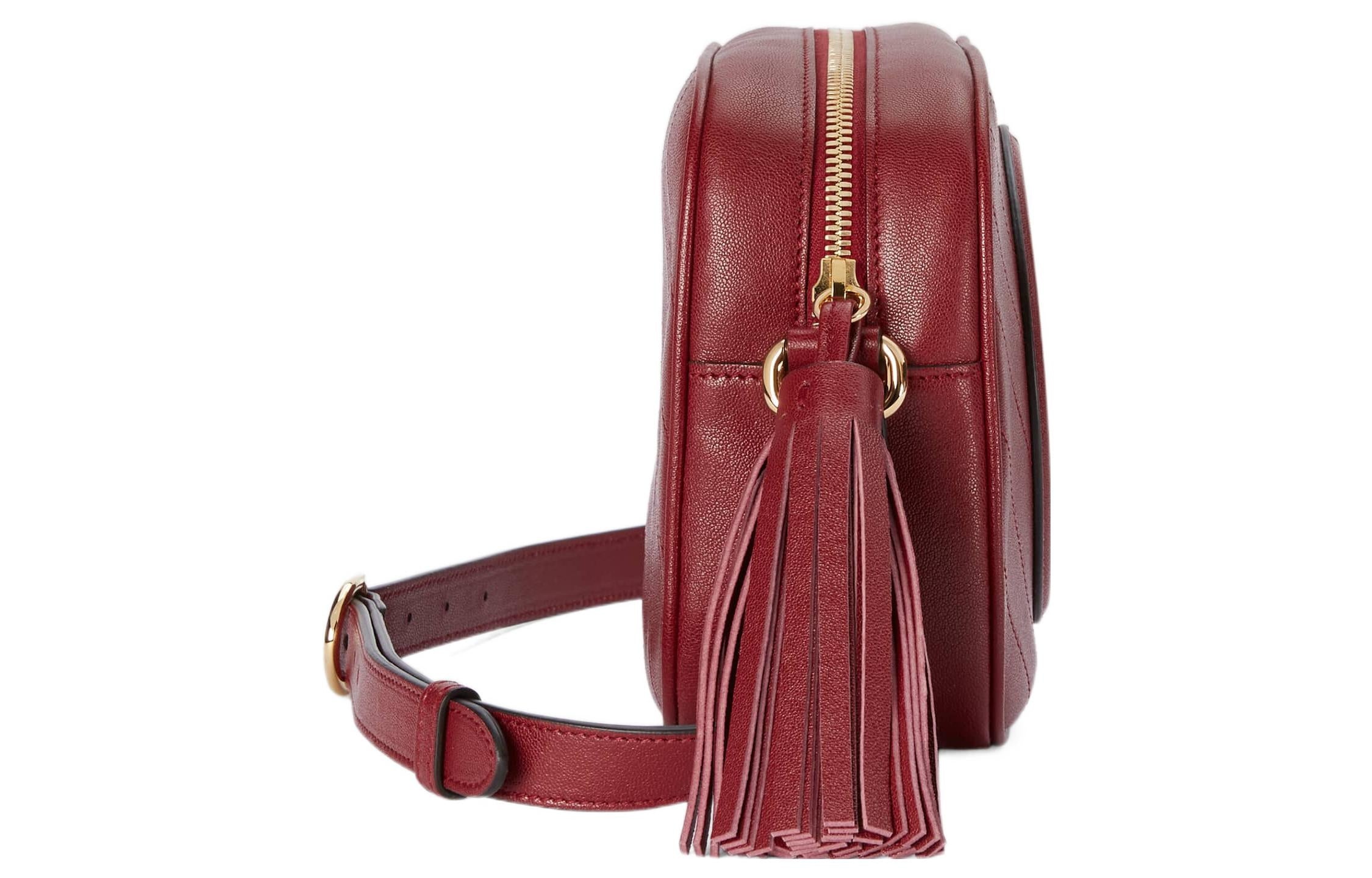 (WMNS) Gucci Blondie Small Shoulder Bag 'Red' 742360-1IV0G-6420 - 4