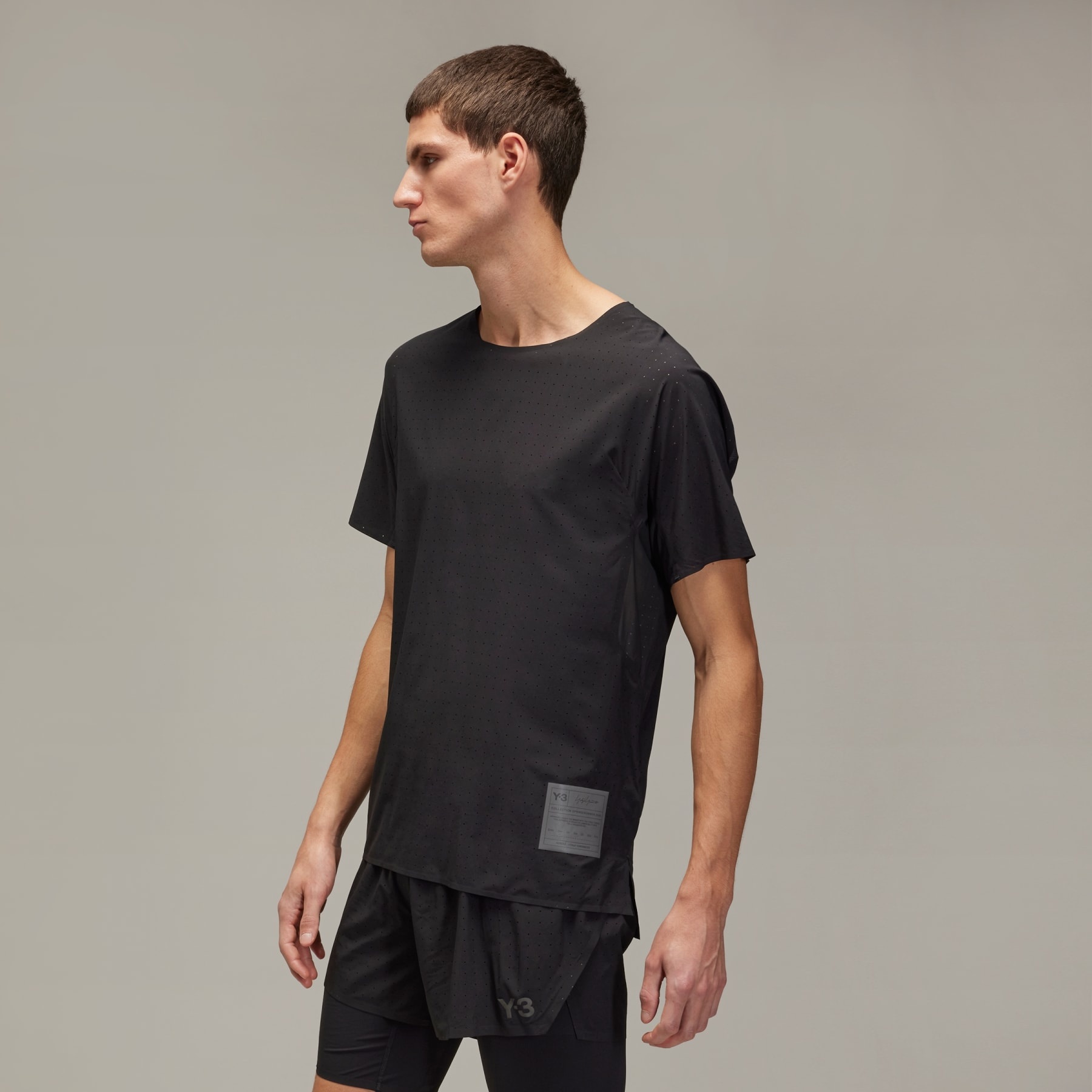 Y-3 Running Short Sleeve Tee - 4
