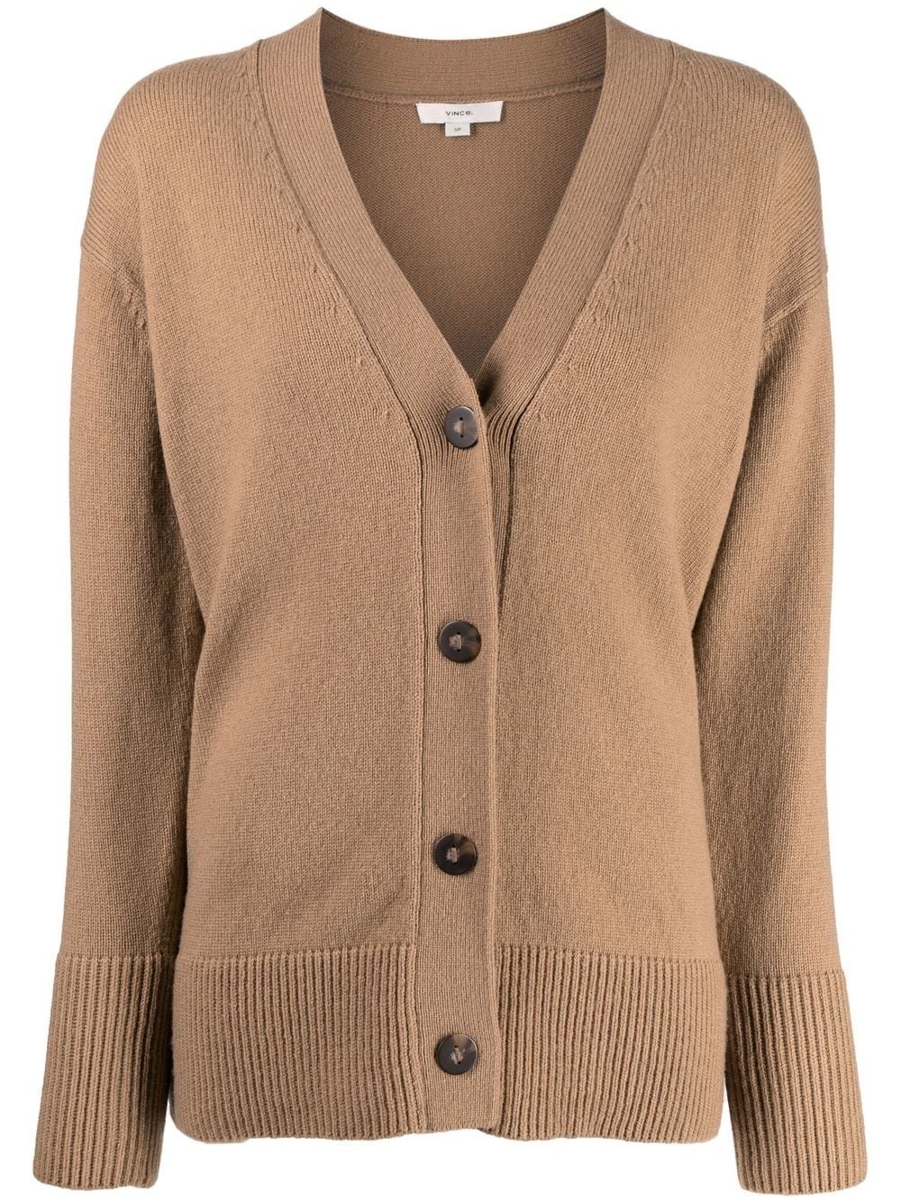 Weekend V-neck ribbed cardigan - 1