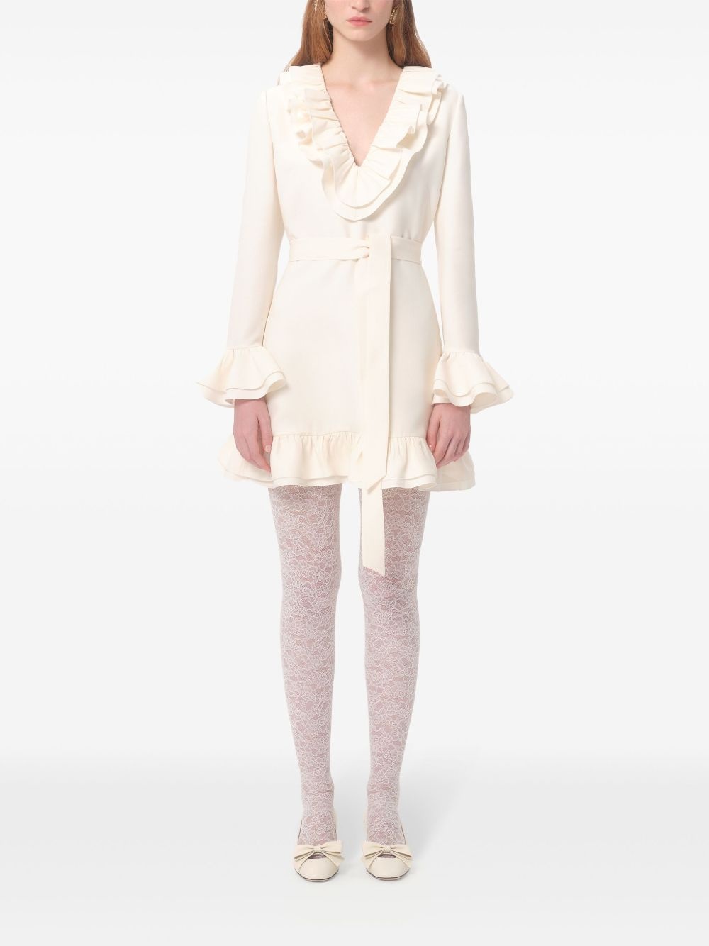 Crepe Couture mini dress - 3