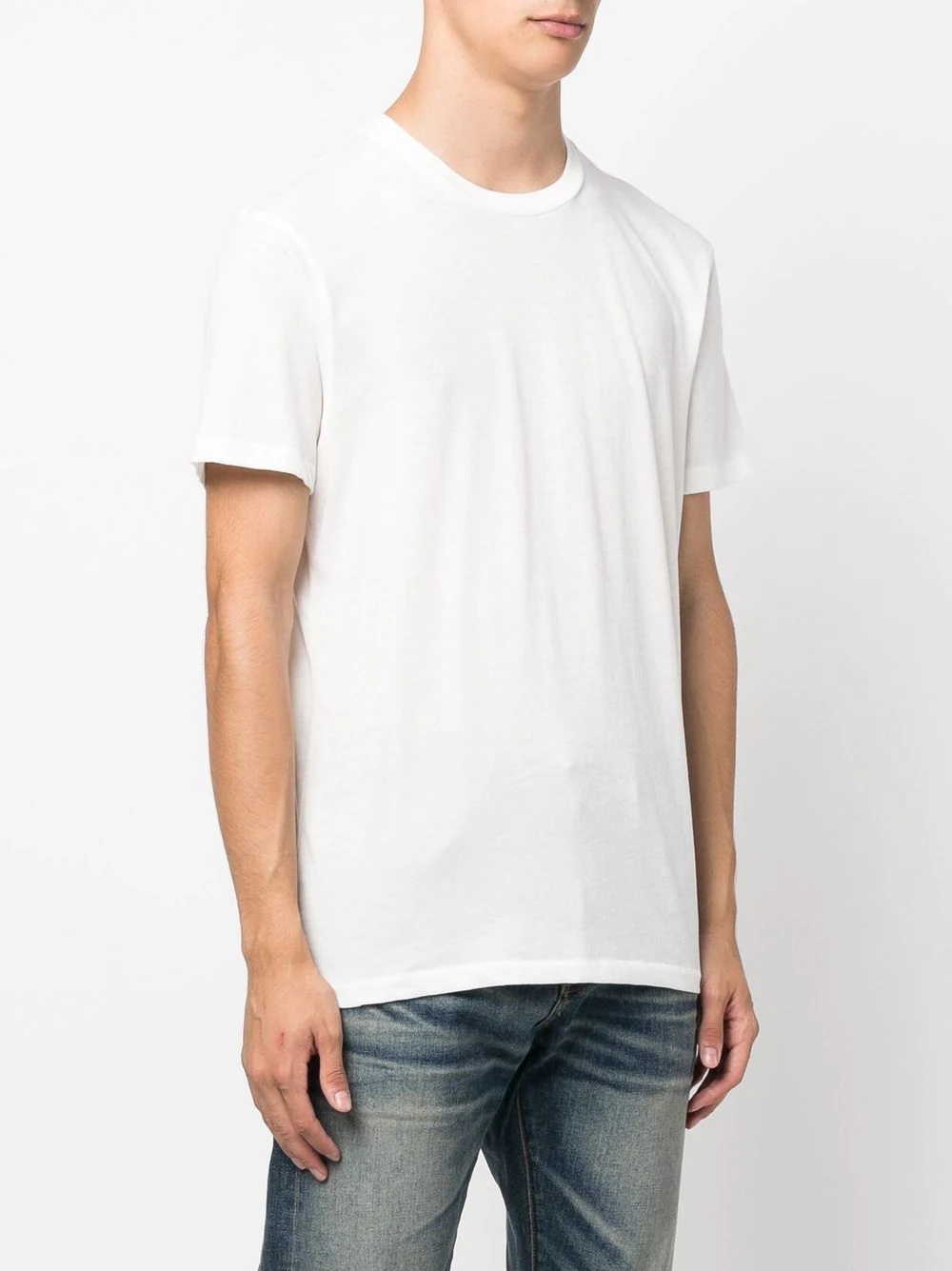 short-sleeve cotton T-shirt - 3