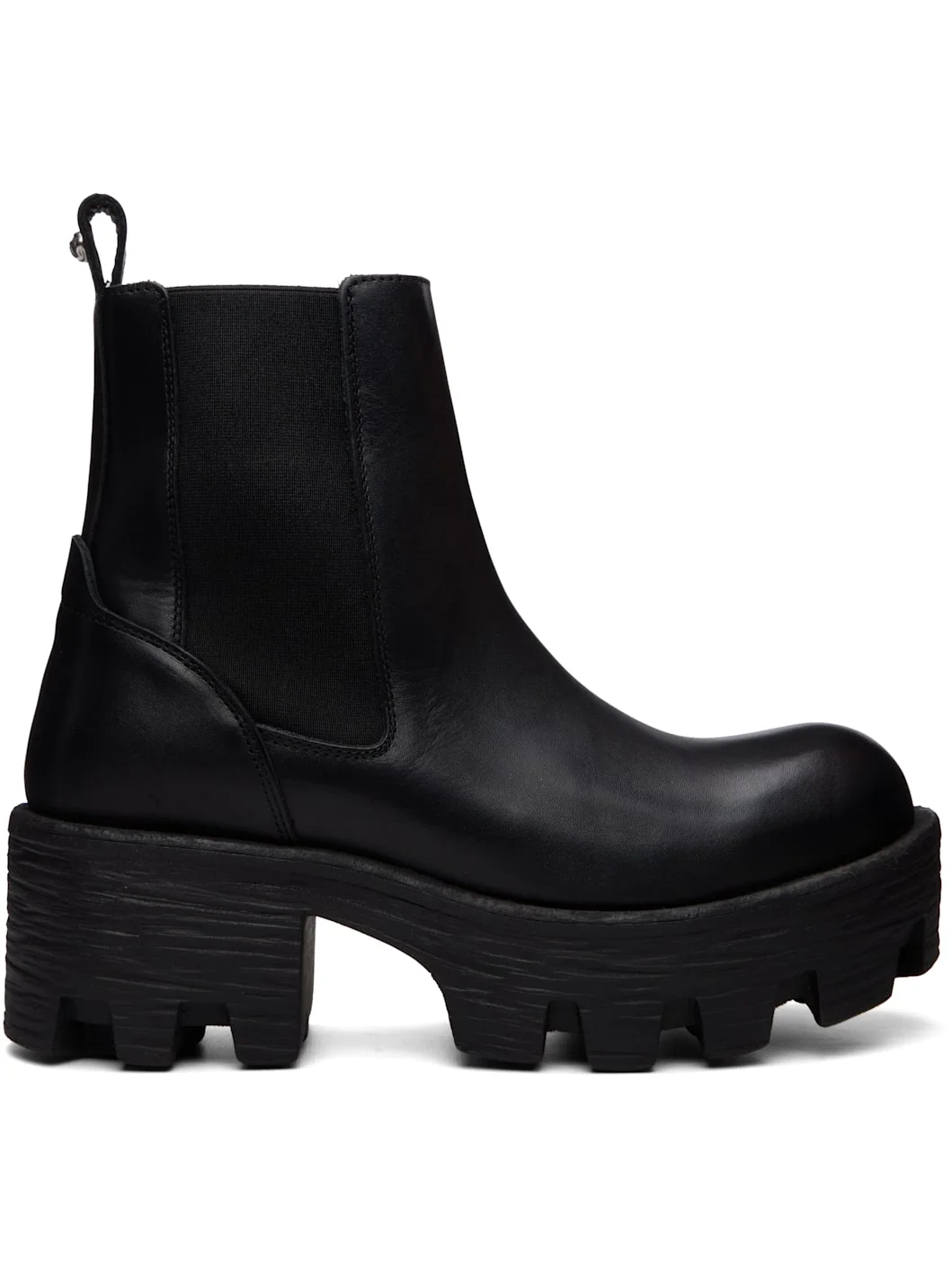 Black D-Hammer Chunky Boots - 1
