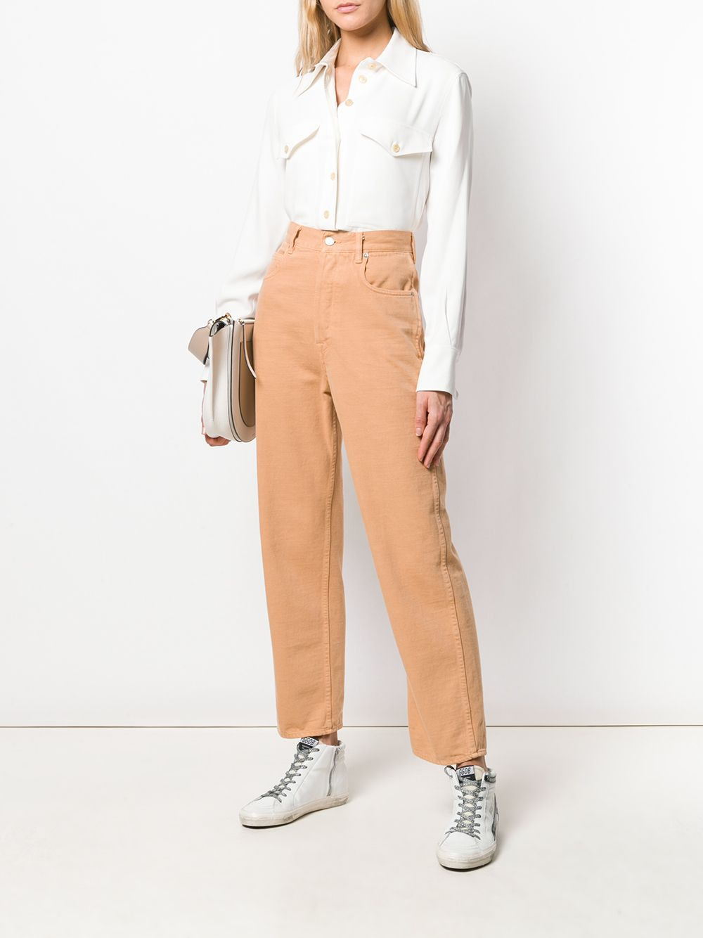 straight leg trousers - 2