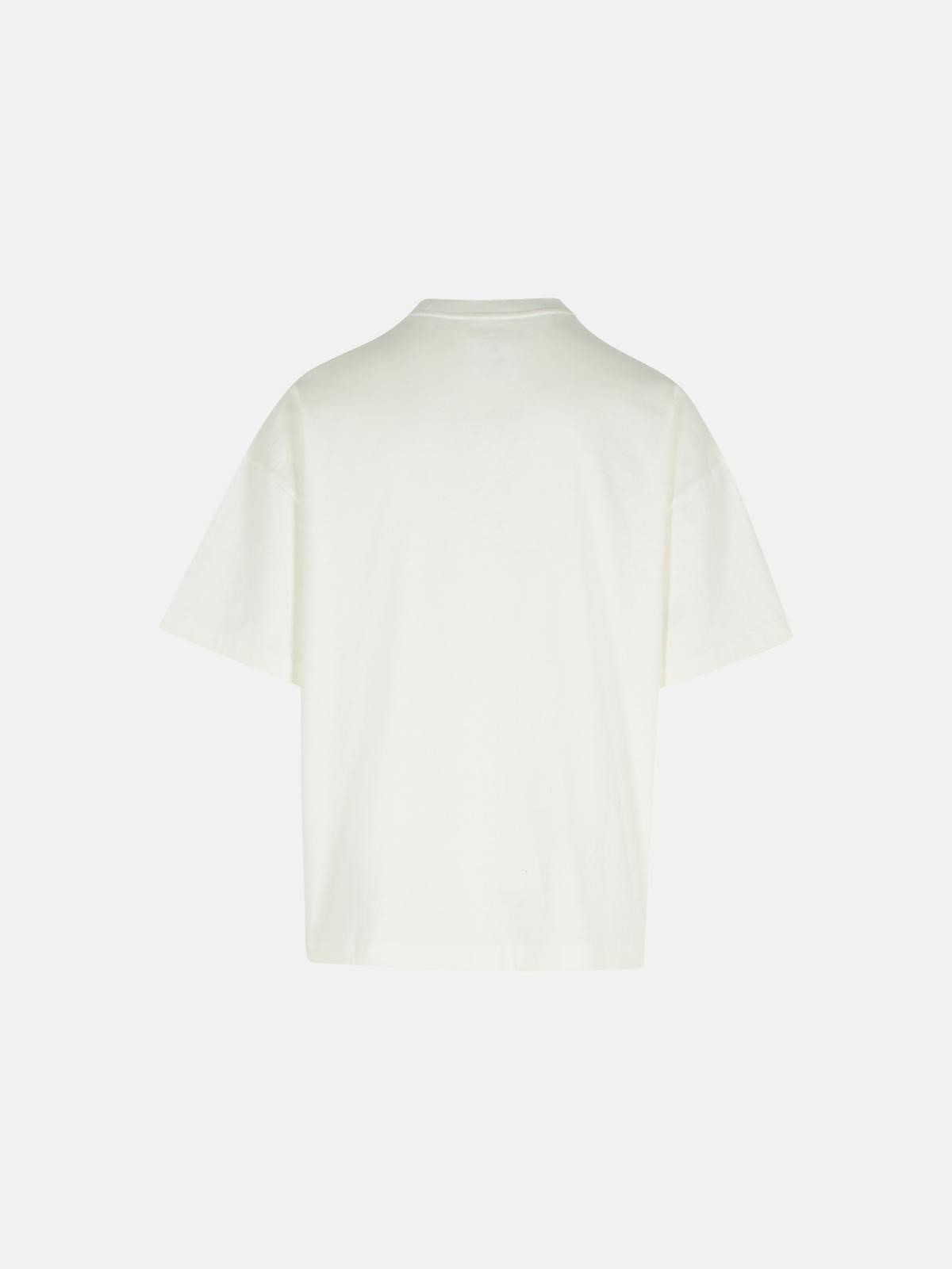 IVORY COTTON T-SHIRT - 3