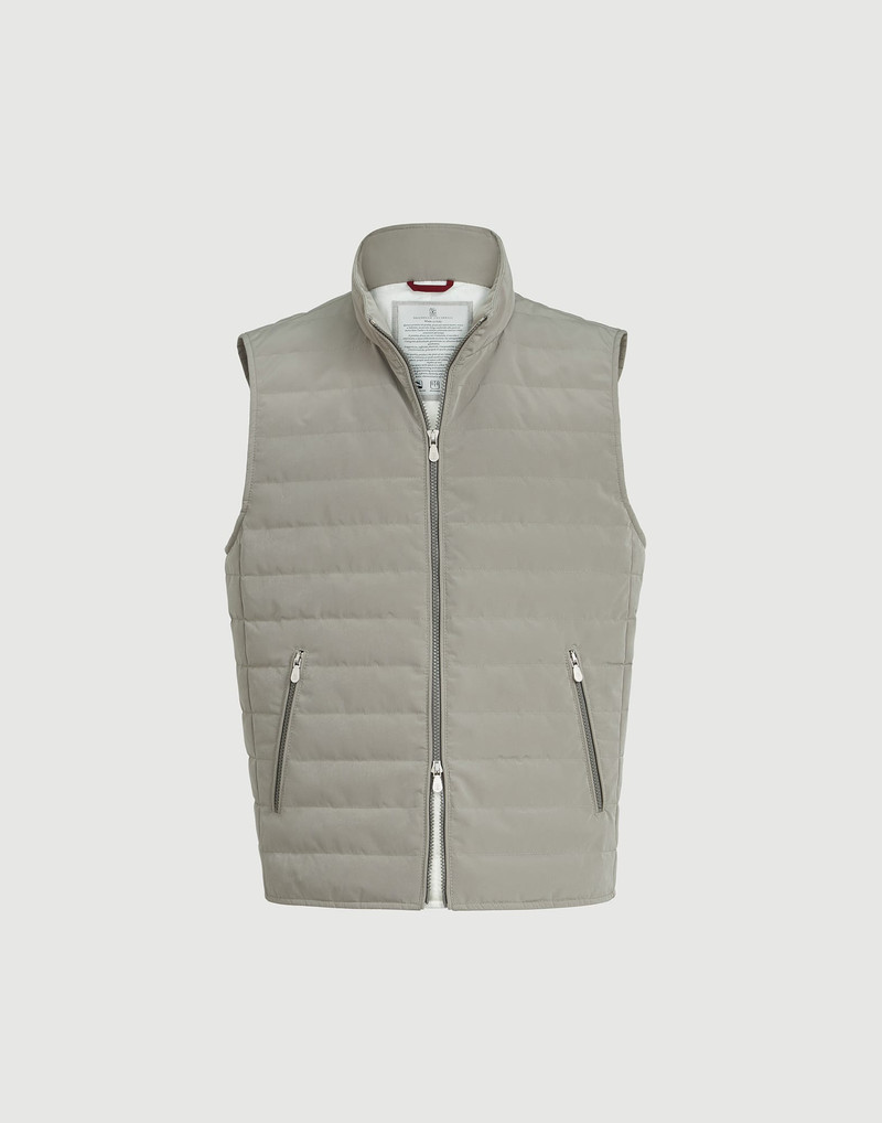 Bonded nylon down vest 1