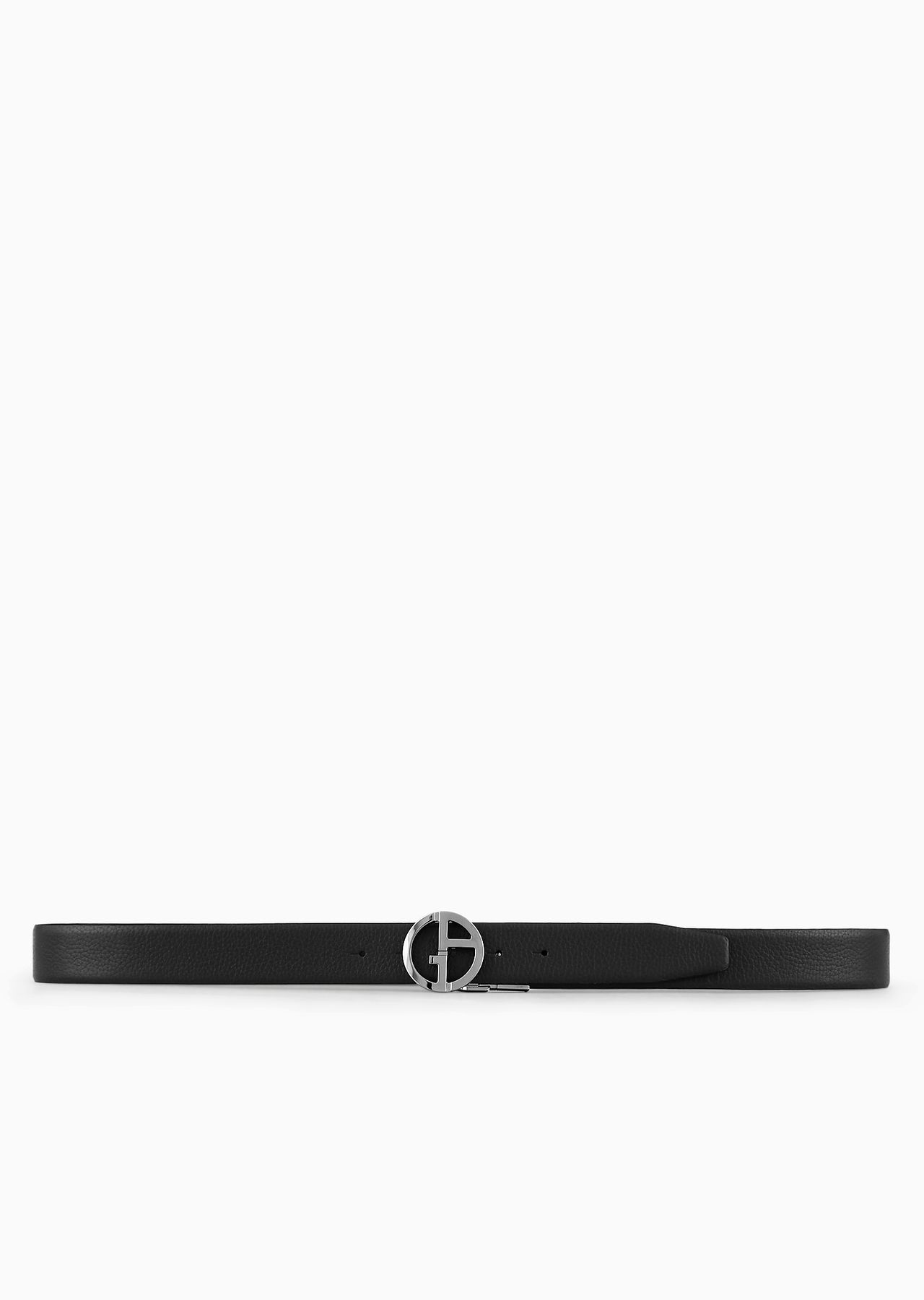 Two-toned, reversible leather belt - 3