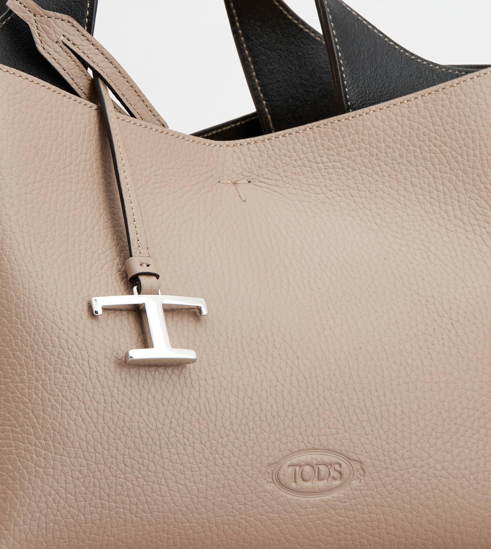 BAG IN LEATHER MINI - BROWN, BLACK - 5