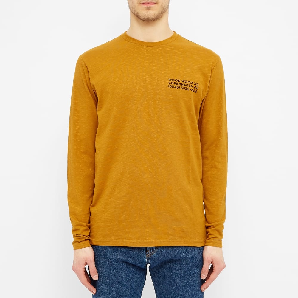 Wood Wood Long Sleeved Peter Tee - 3