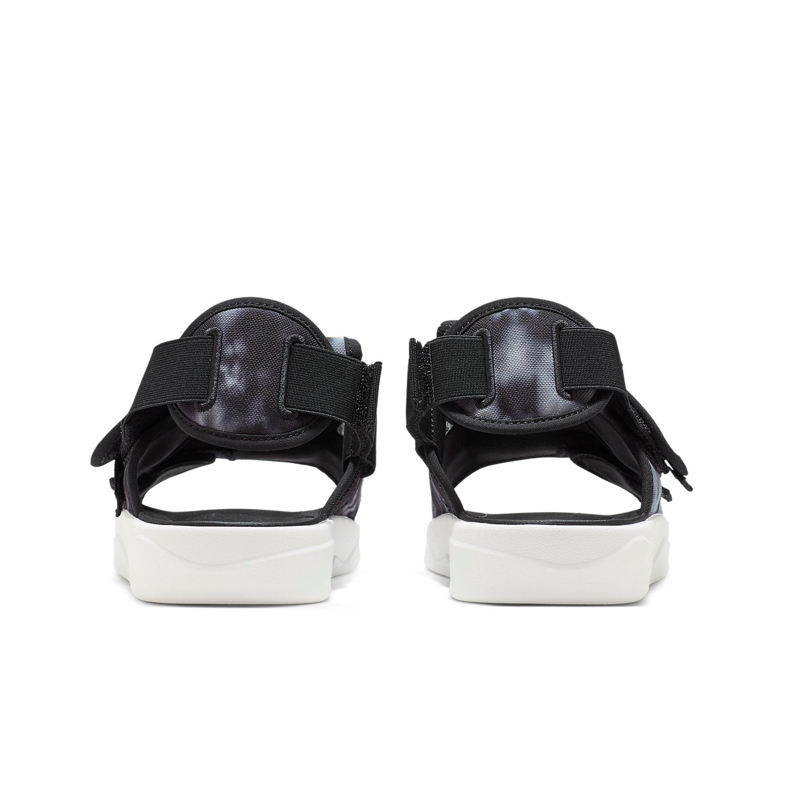 Air Jordan LS Slide Cozy Non-Slip Outdoor Sports Sandals Black White Tie Dye 'Black White' CZ0791-00 - 5