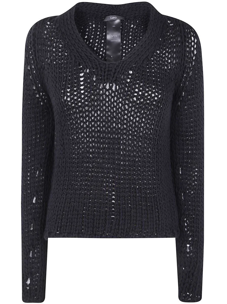 Sapio V Neck Sweater Clothing - 1