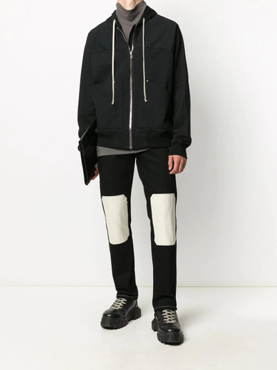 Rick Owens zip front hoodie outlook