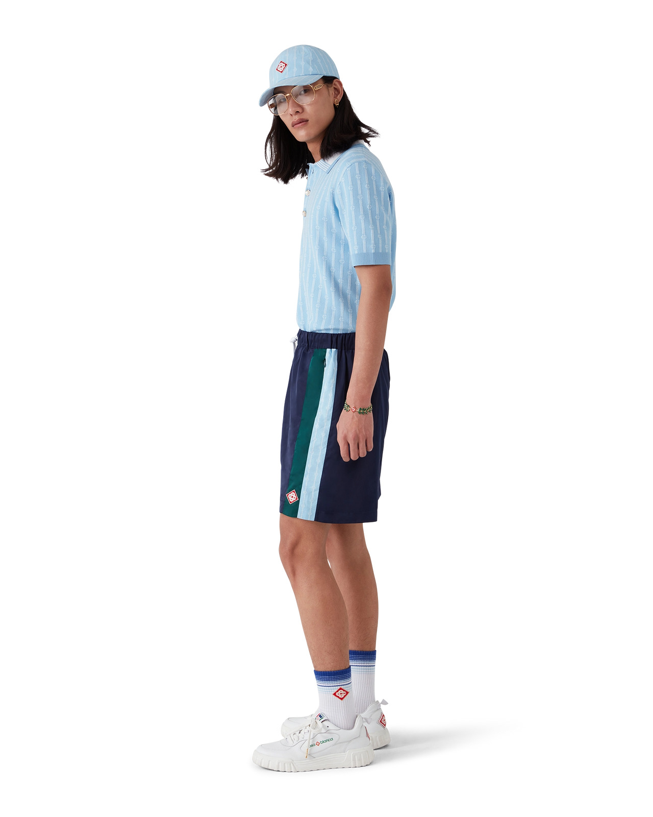 Blue Fade Socks | Casablanca Paris - 2