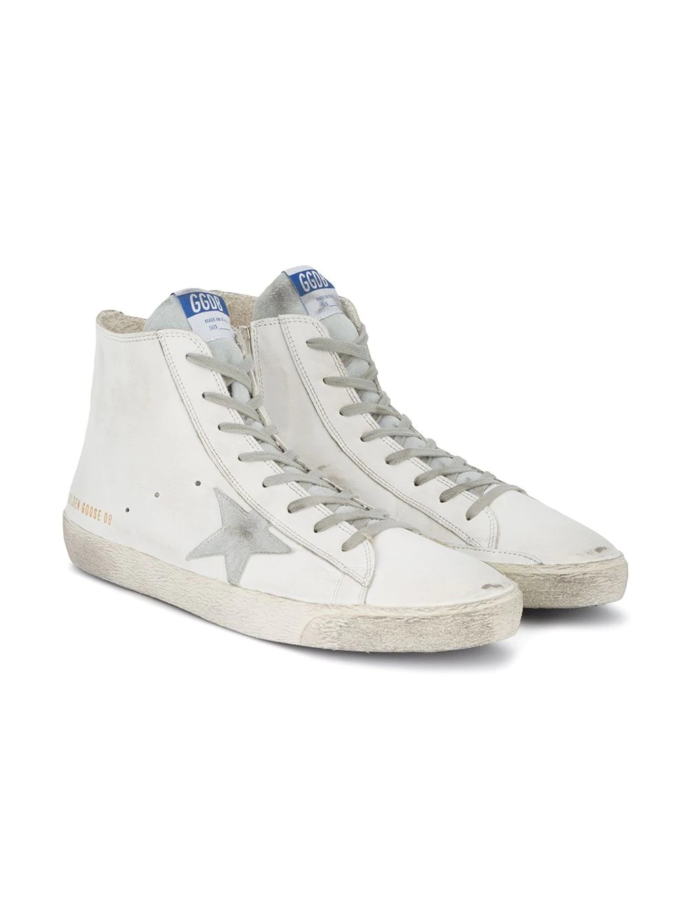 White Francy hi top sneakers  - 3