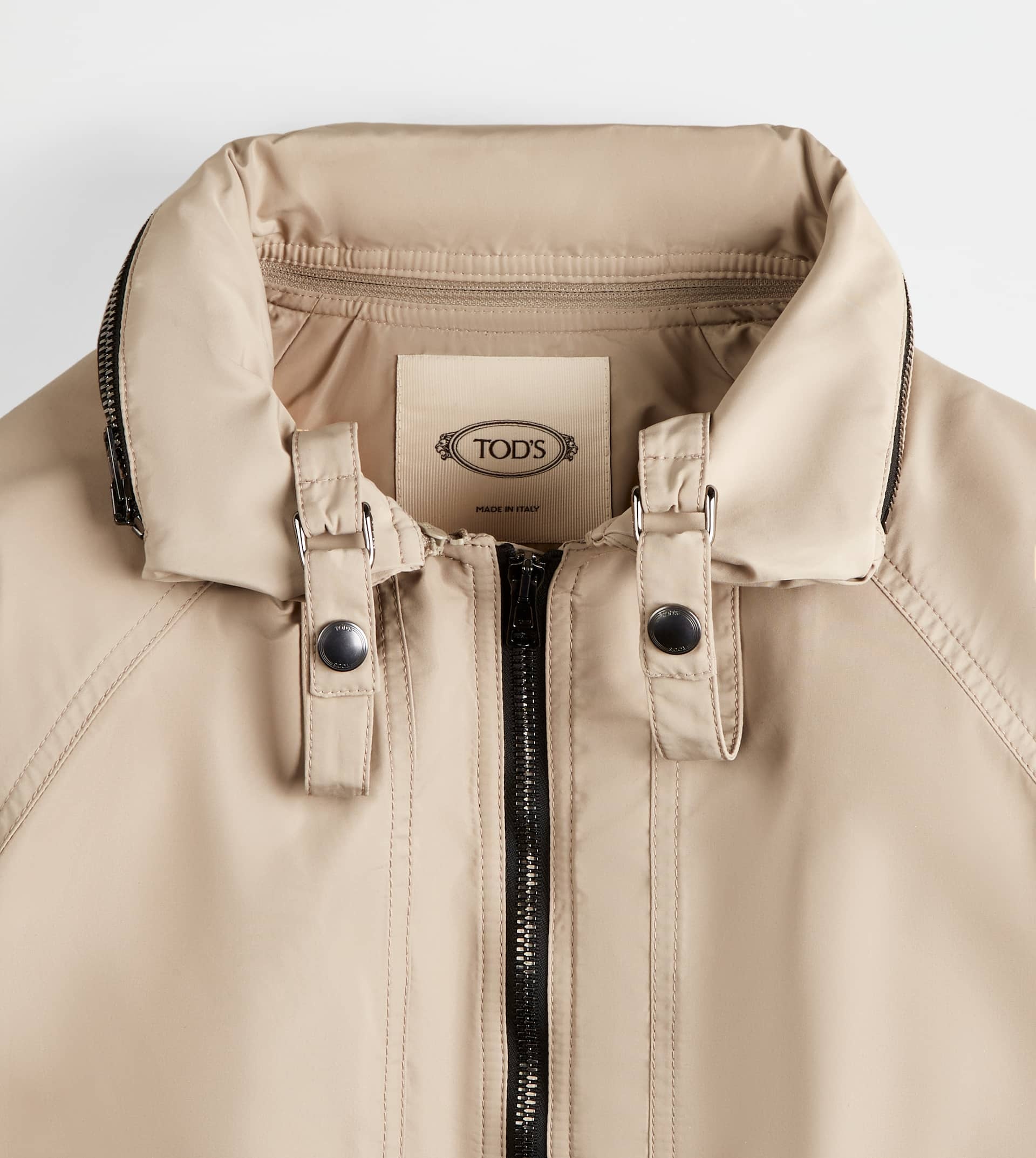 SHORT PARKA - BEIGE - 3