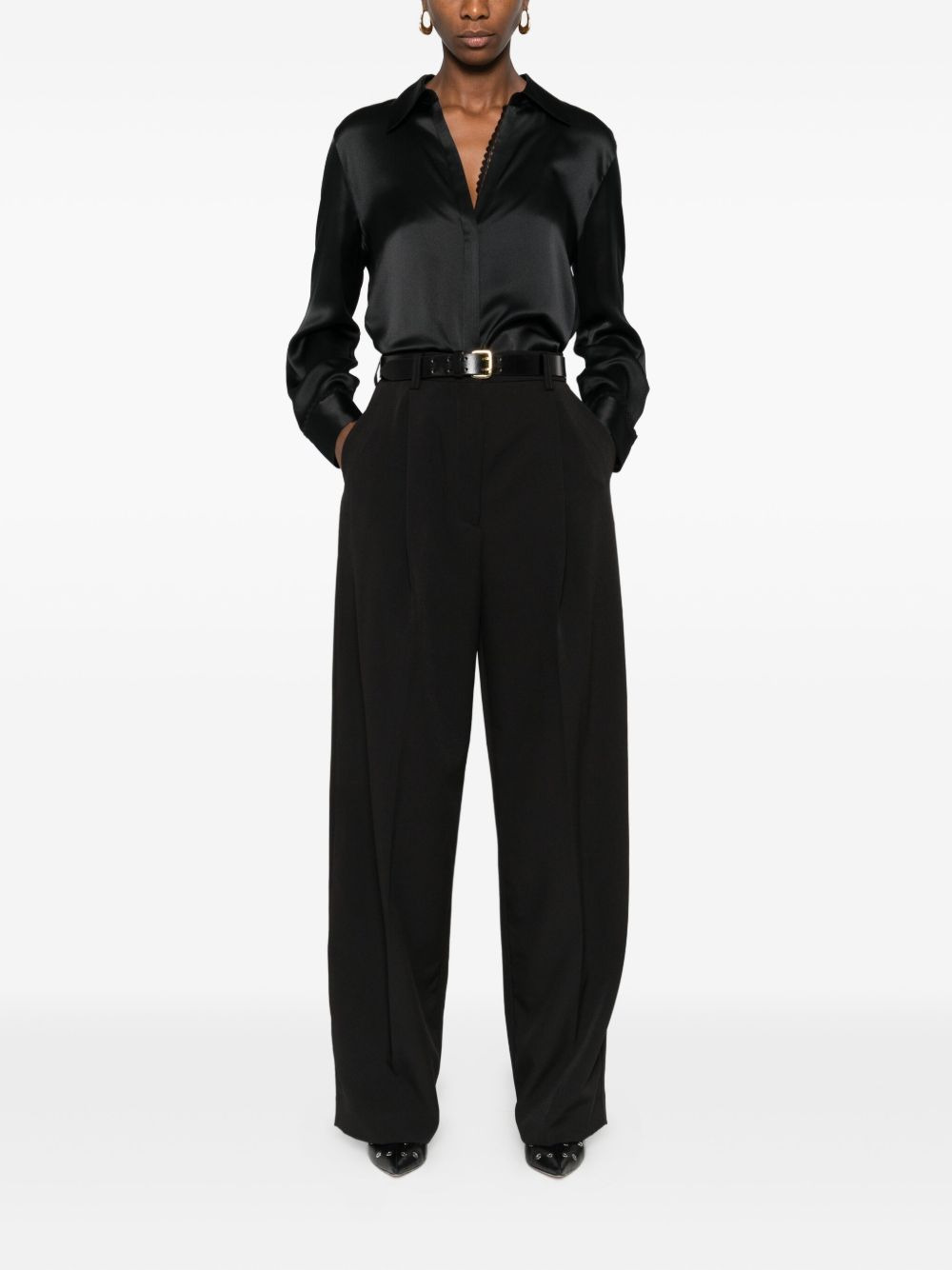 satin shirt - 2