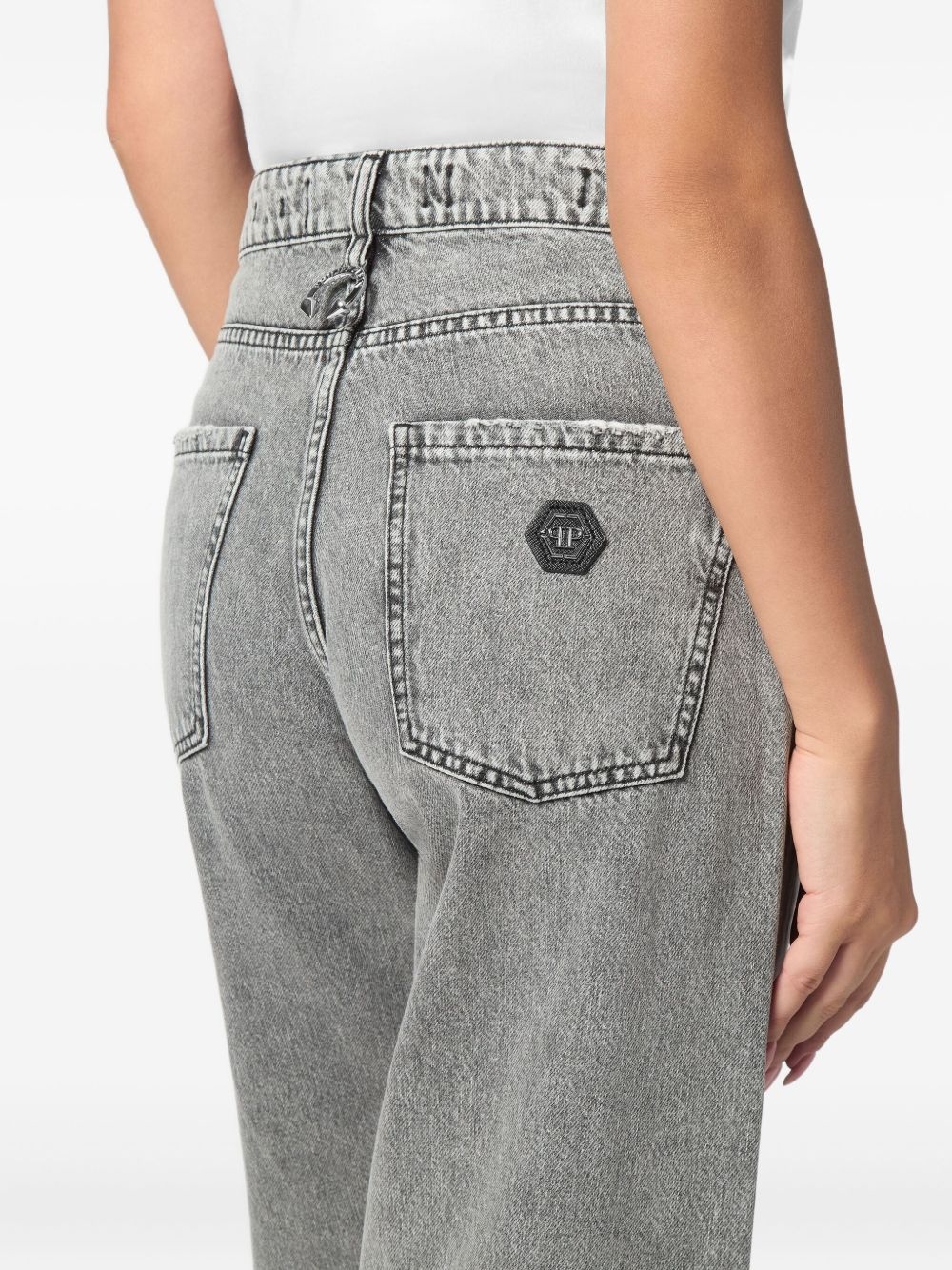 wide-leg jeans - 5
