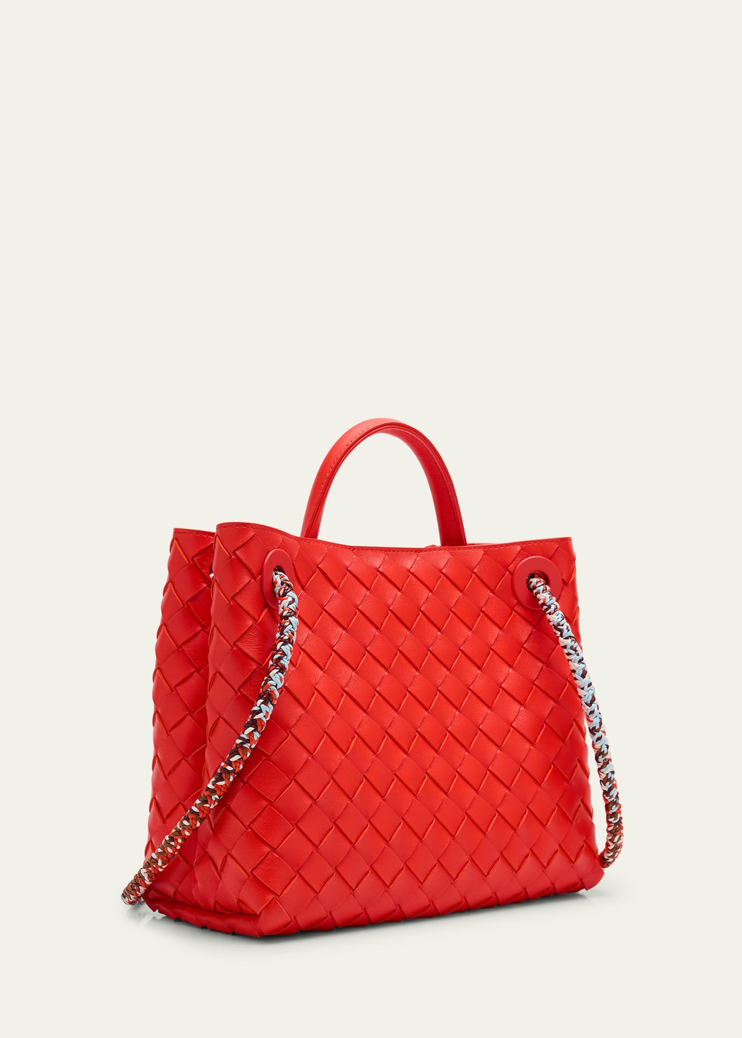 Andiamo Small Leather Top-Handle Bag - 3