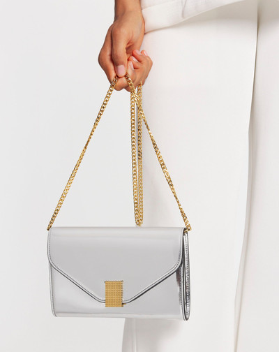 Lanvin CONCERTO WALLET ON CHAIN BAG IN METALLIC LEATHER outlook