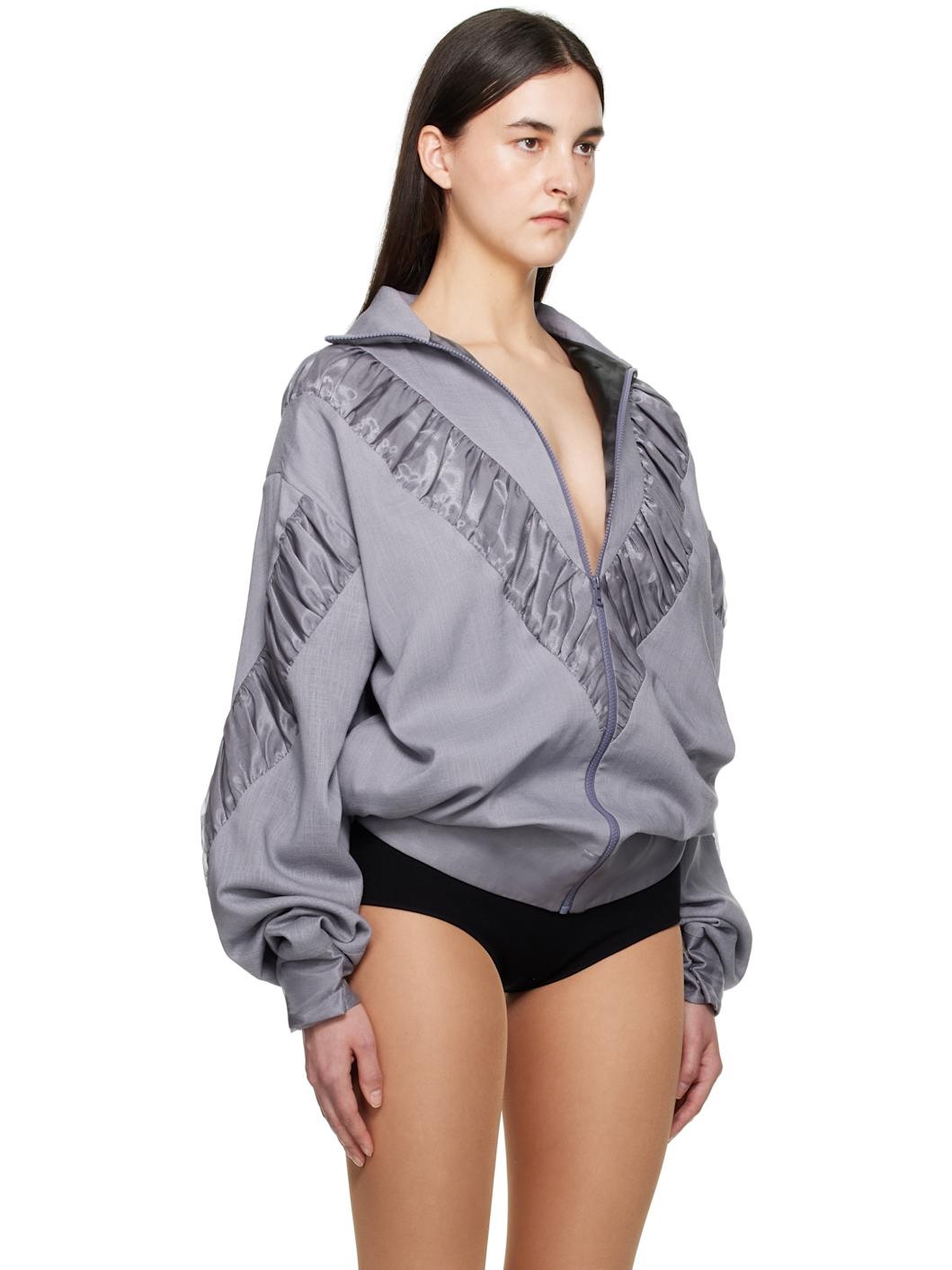 Gray Daniella Track Jacket - 2