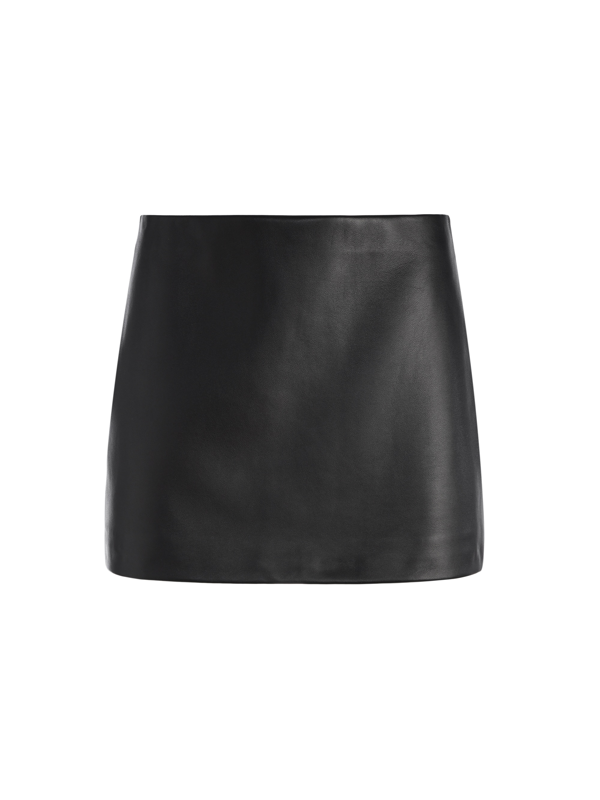 RUBI LEATHER LOW RISE MICRO MINI SKIRT - 1