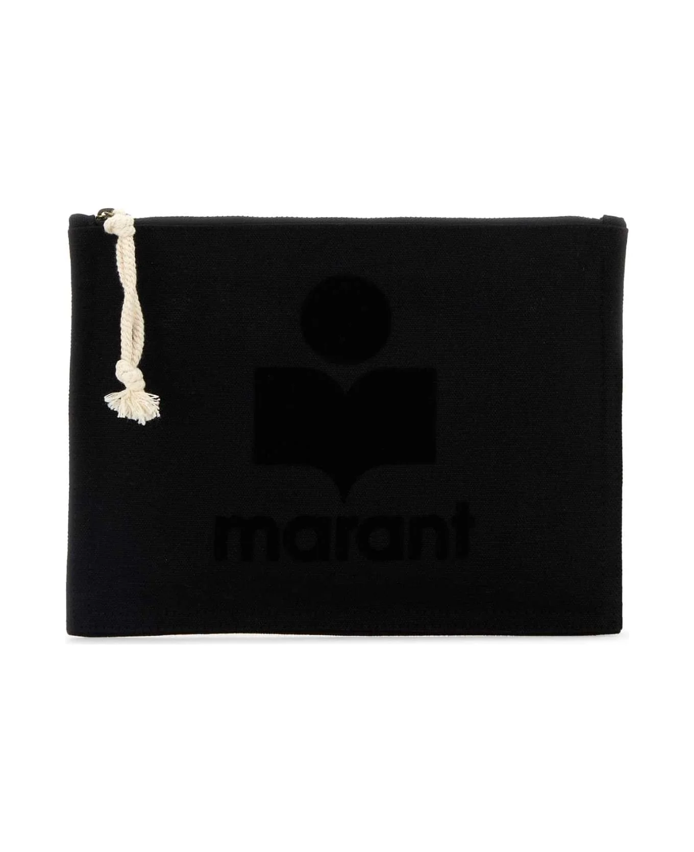 Black Canvas Netia Pouch - 1