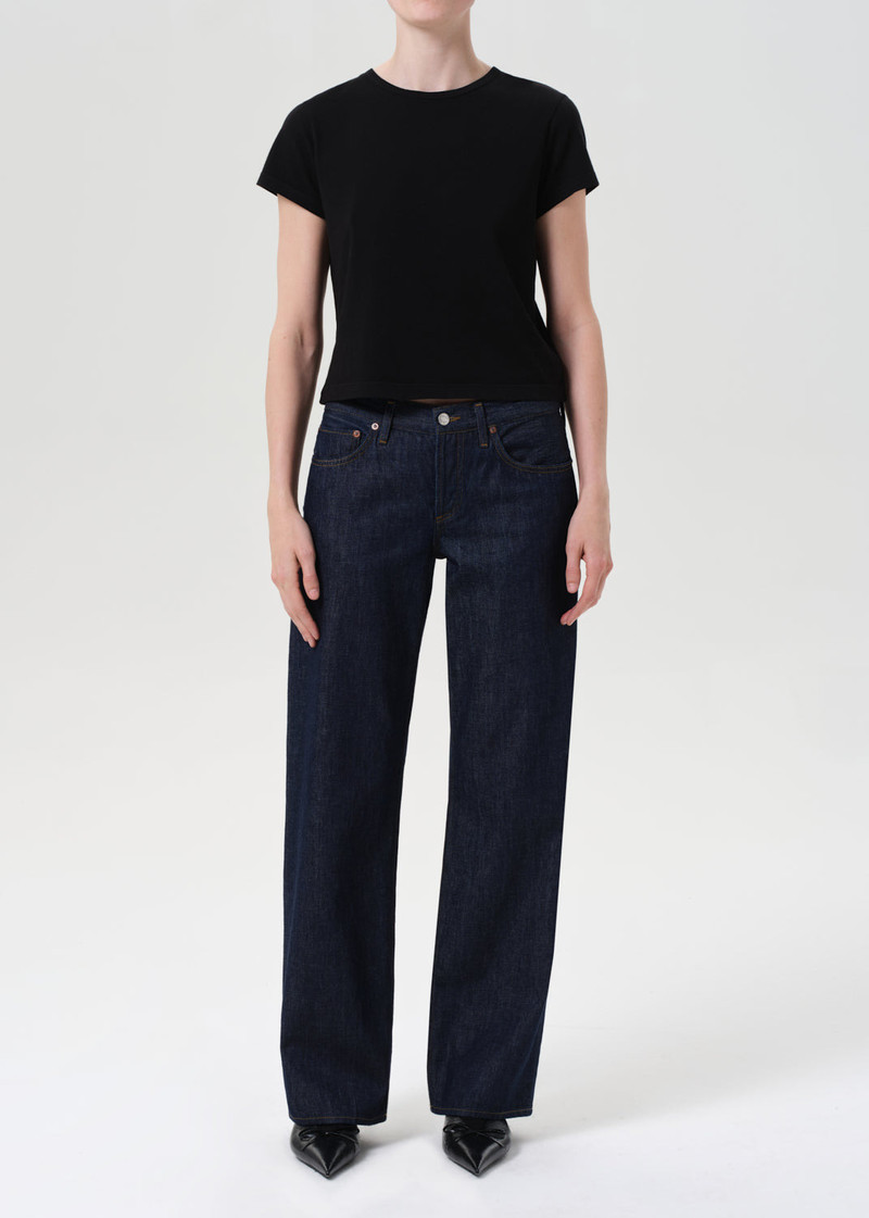 AGOLDE LOW RISE LOOSE IN PURE outlook