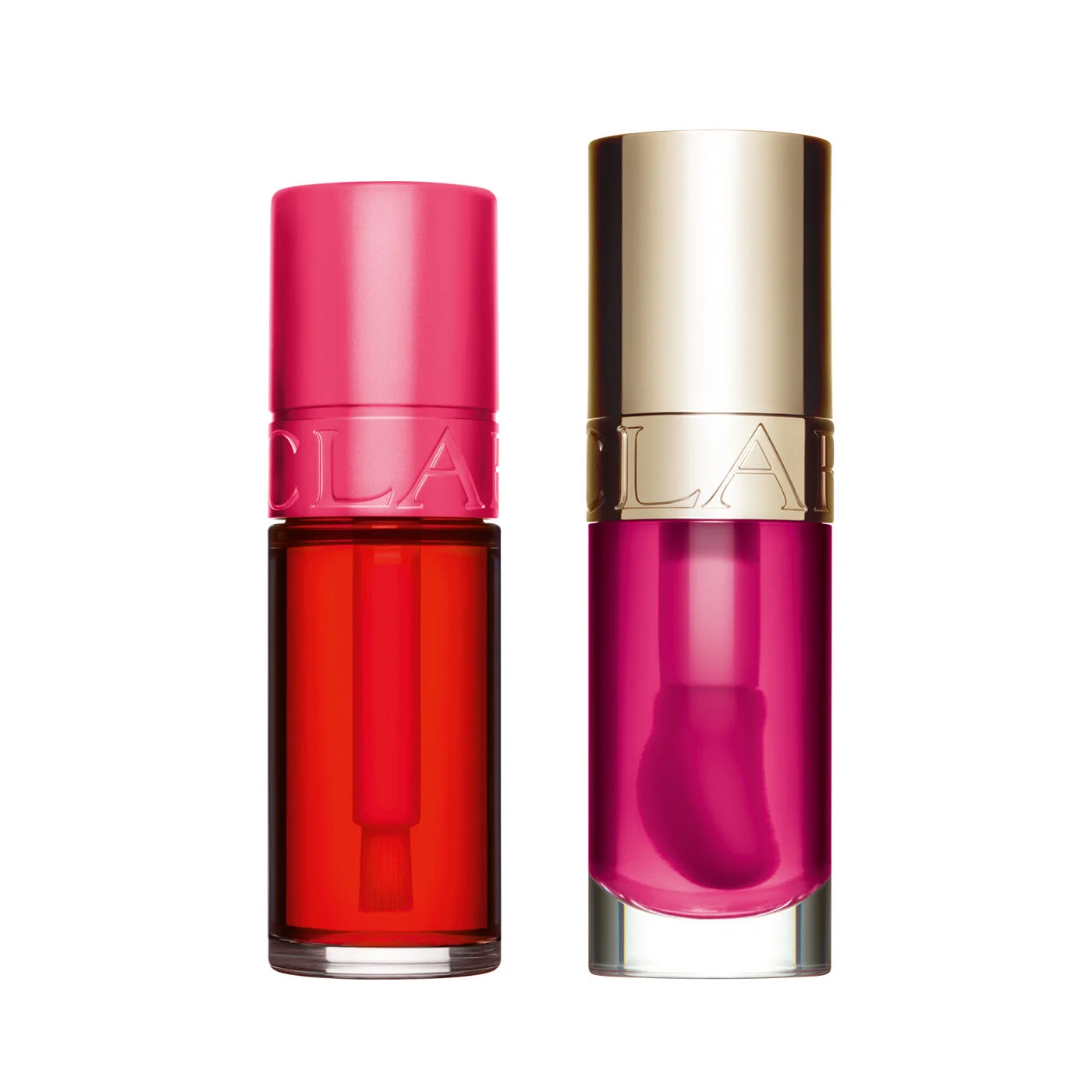 Lip Oil & Stain Duo In Pink | Iconic Lip Comfort Oil & Water Lip Stain | For Hydrated, Visibly Plump - 1
