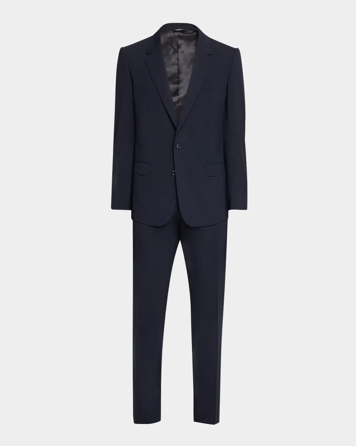 Men's Wool Martini-Fit Two-Piece Suit - 1