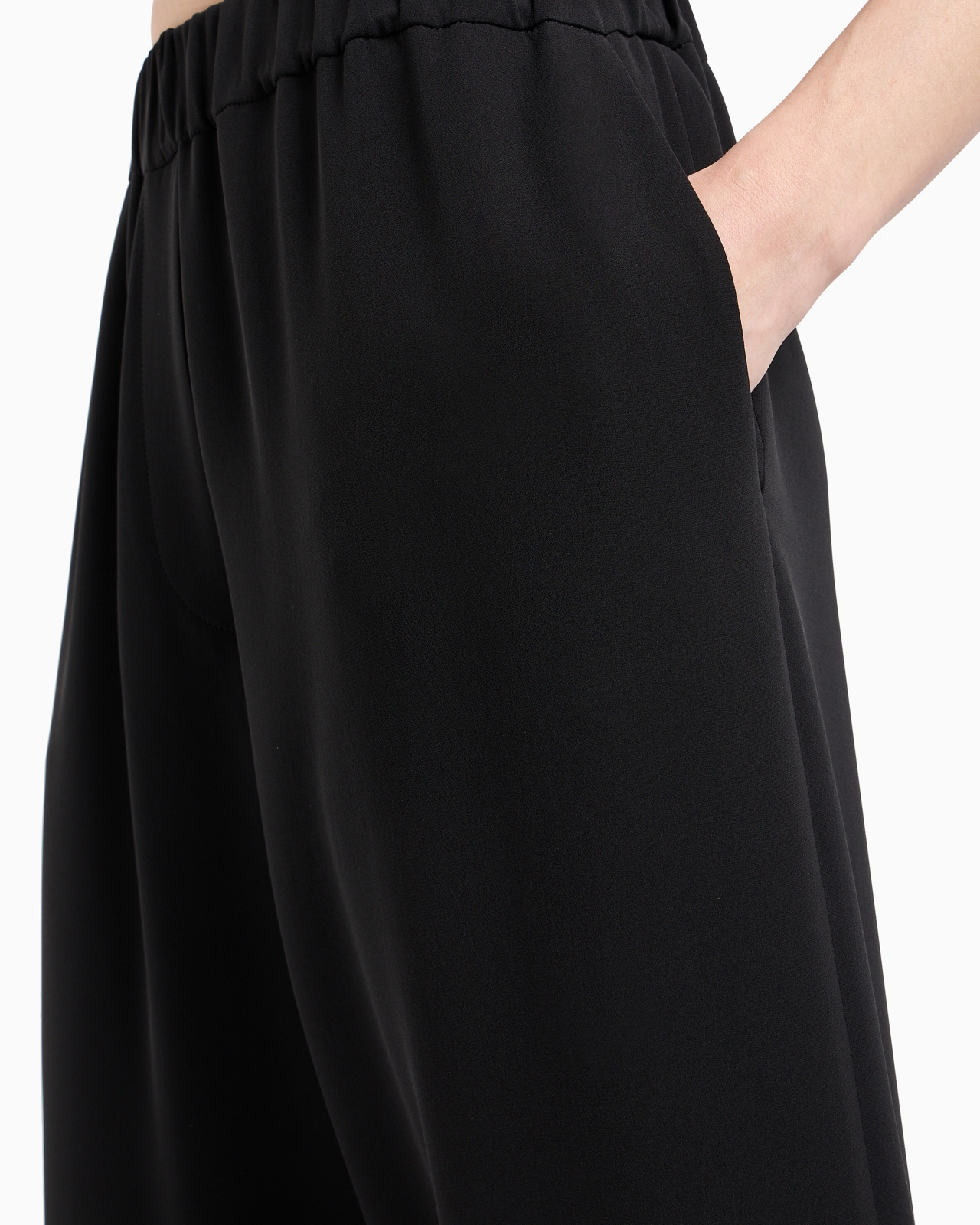 Smooth, silk-cady trousers - 5