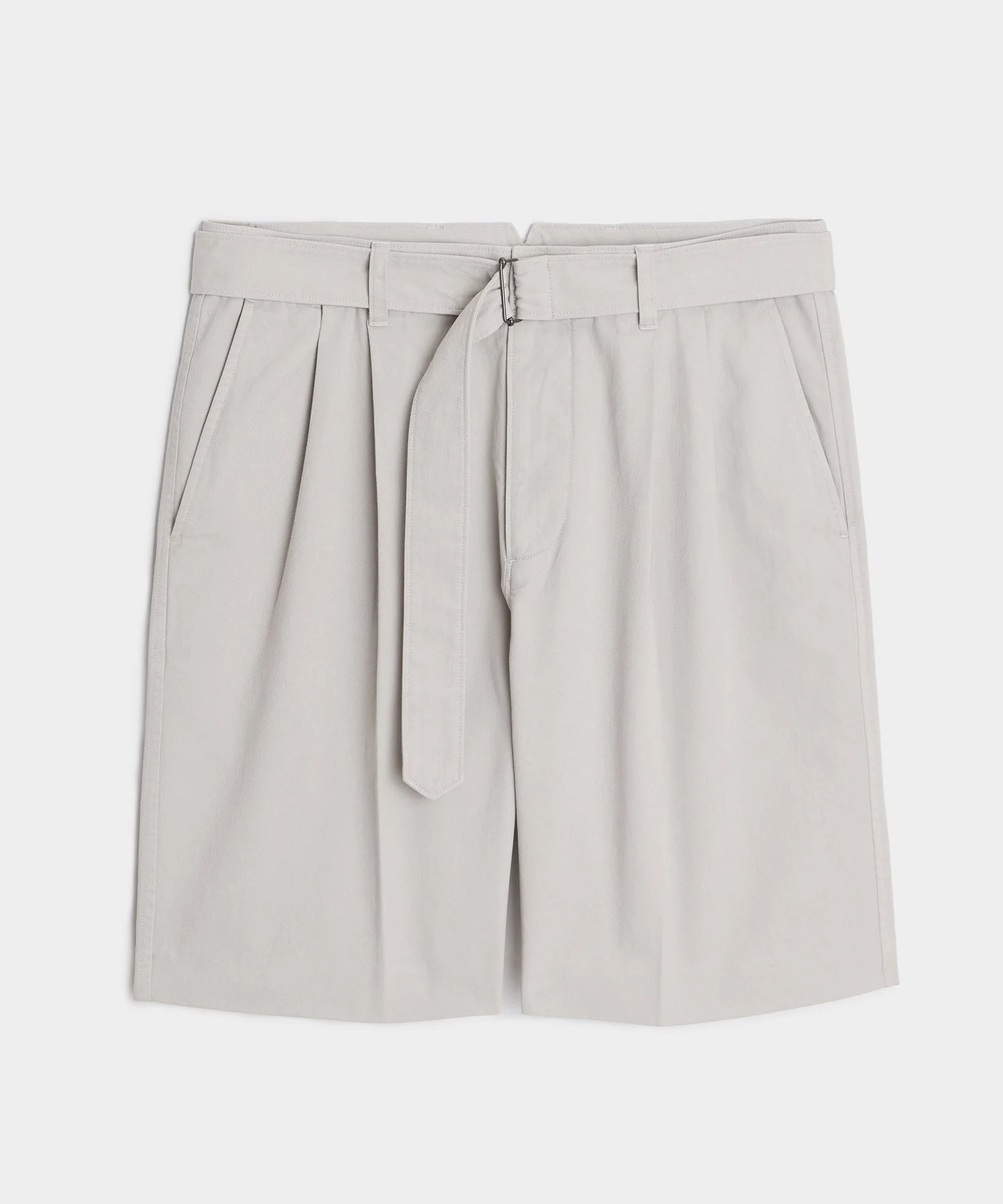 8" Cotton Self-Belt Short - 1