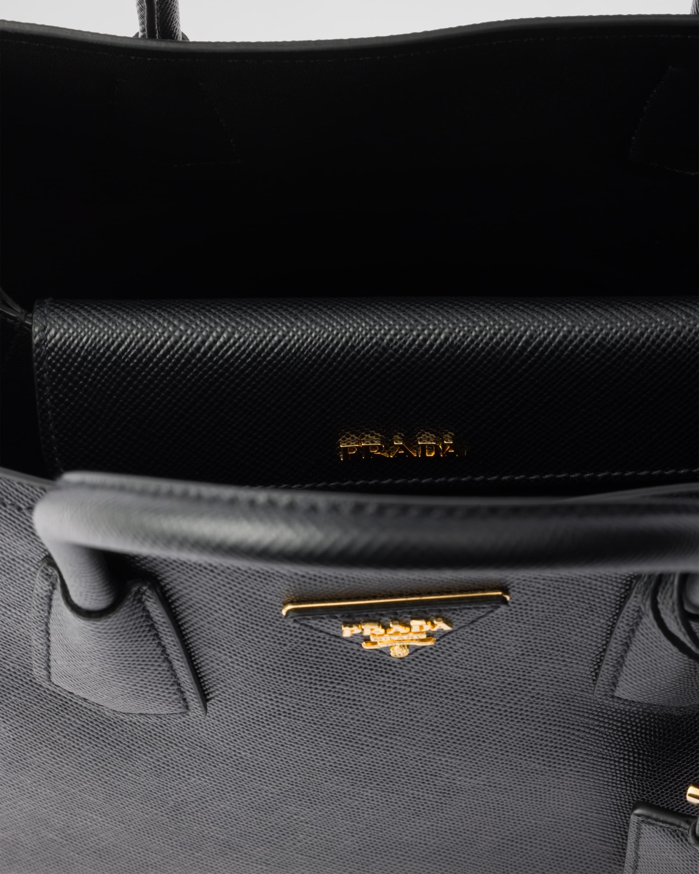Medium Prada Double Saffiano leather bag - 4