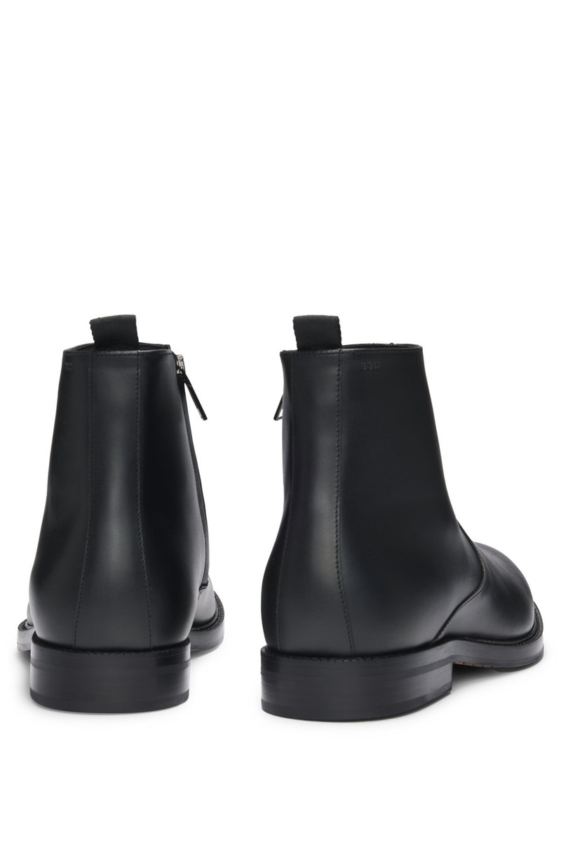 DRESSLETIC BOOTS IN BURNISHED LEATHER 5