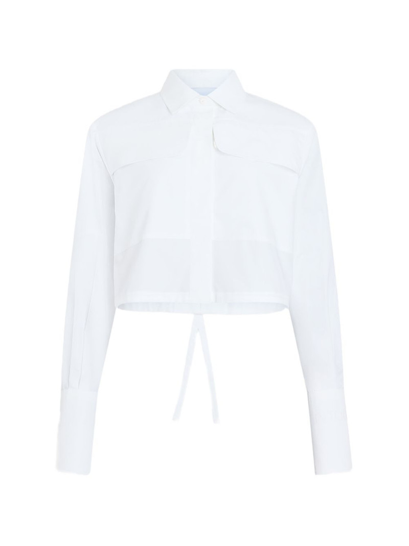 cropped safari shirt 1