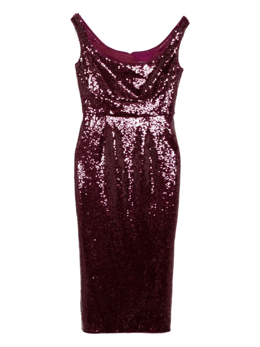 sequin midi dress - 1