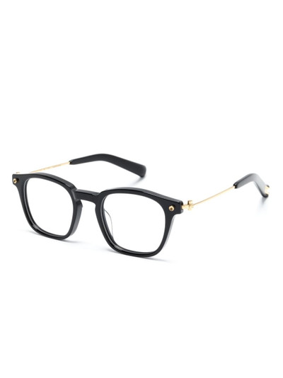 Yohji Yamamoto square-frame glasses outlook