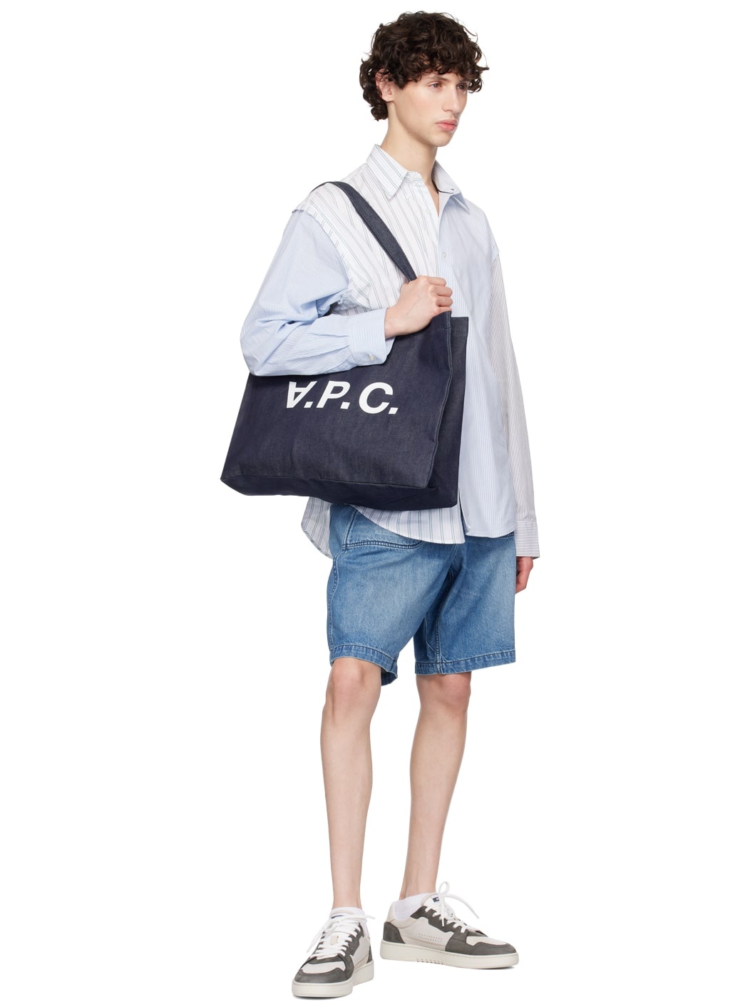 Beige & Gray Dice Lo Sneakers - 5