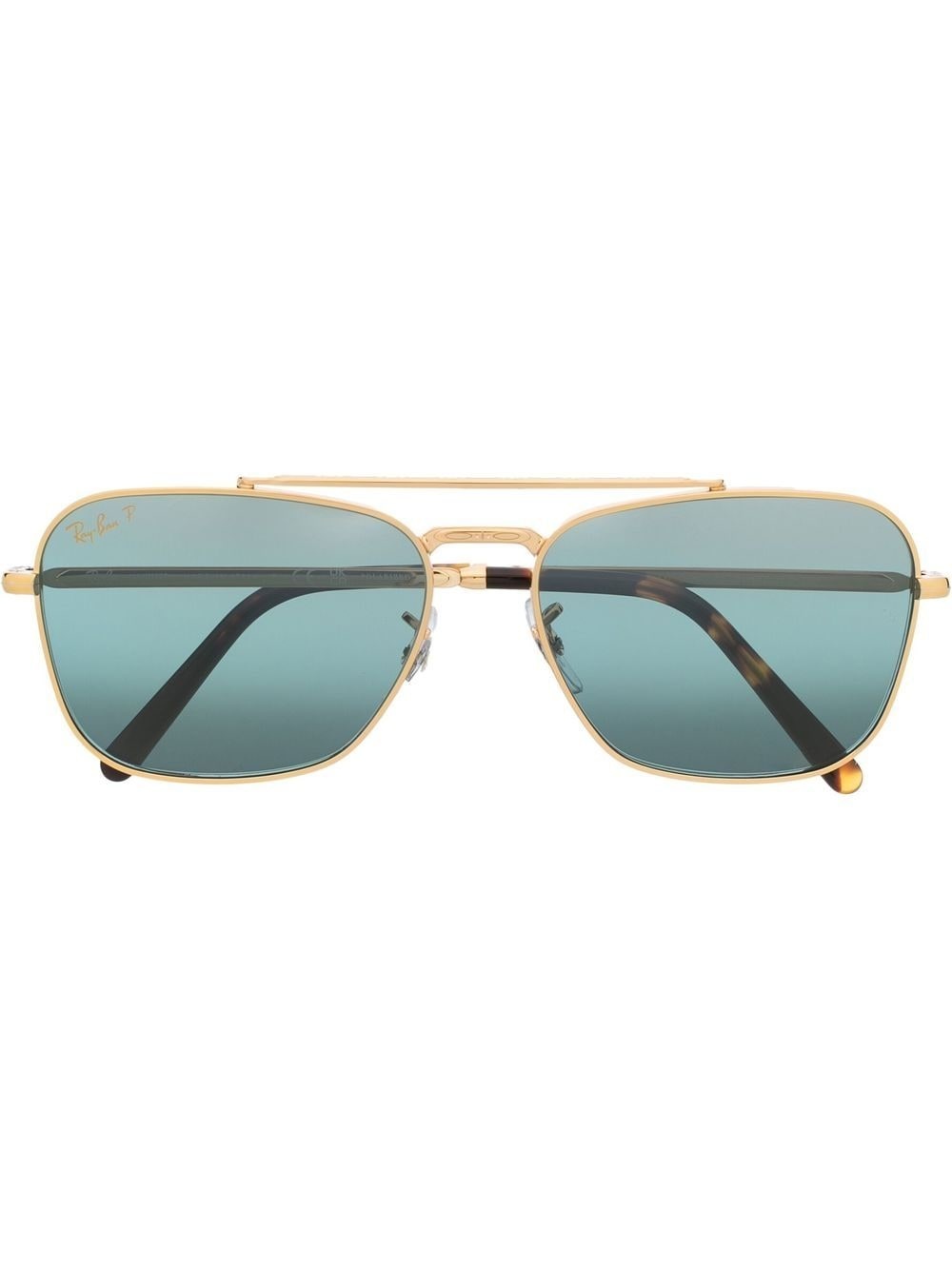 rectangular aviator sunglasses - 1