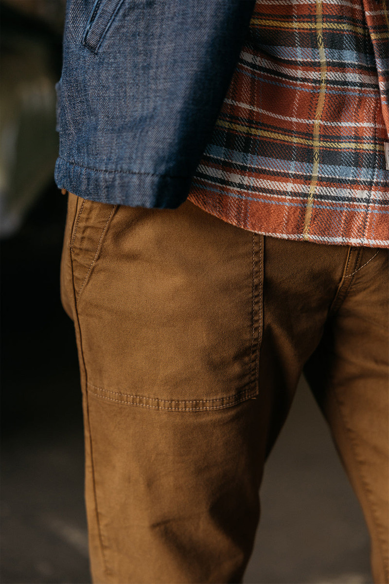 The Fatigue Pants Stretch Oxford - Whiskey 6