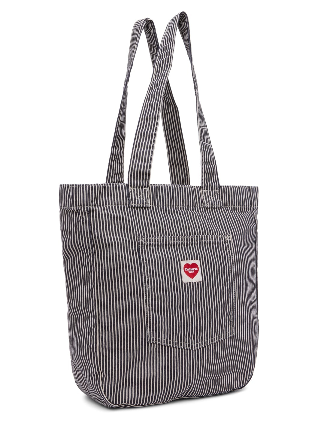 Carhartt Dawn logo-patch canvas tote bag